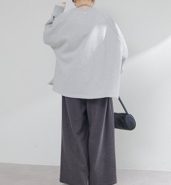  「裏起毛ポンチョスウェットプルオーバー」|スウェット・ジャージ|
