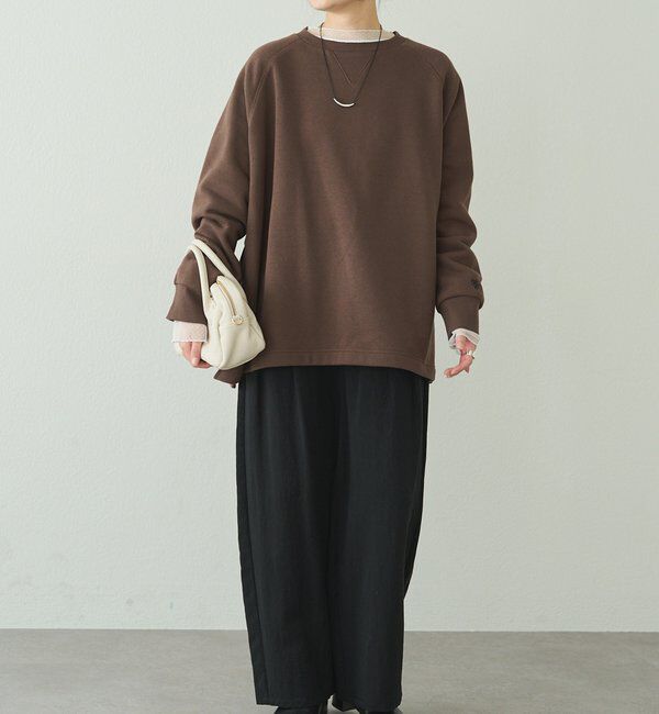  「裏起毛ポンチョスウェットプルオーバー」|スウェット・ジャージ|