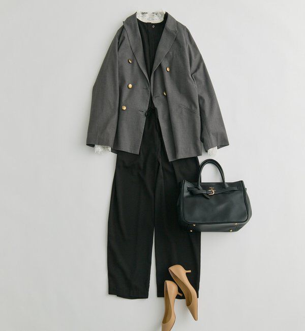  「【セットアップ対応】TRダブルデザインテーラードジャケット」|テーラードジャケット|