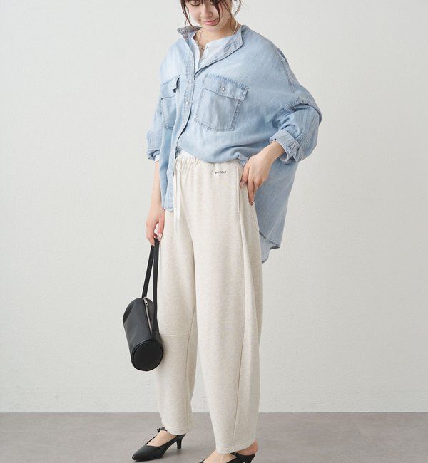  「前後2WAYシアーワッフルカットソー」|プルオーバー|