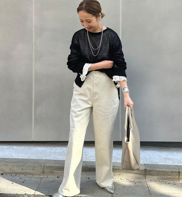  「【＠sein___000企画】メッシュ編みニットプルオーバー」|プルオーバー|