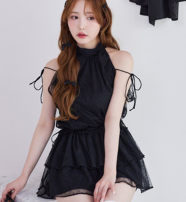  「【リバイバル】アメスリミニワンピース」|ワンピース|ブラック系その他