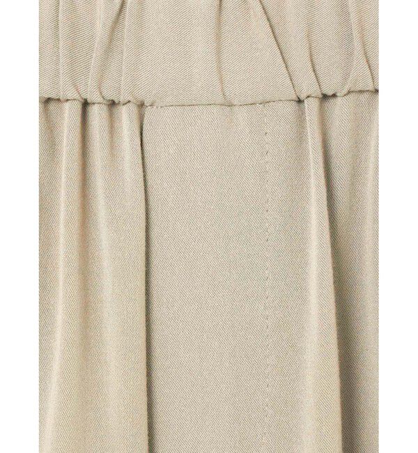 mizuiro ind「mizuiro ind  タックイージーパンツ」|スラックス|