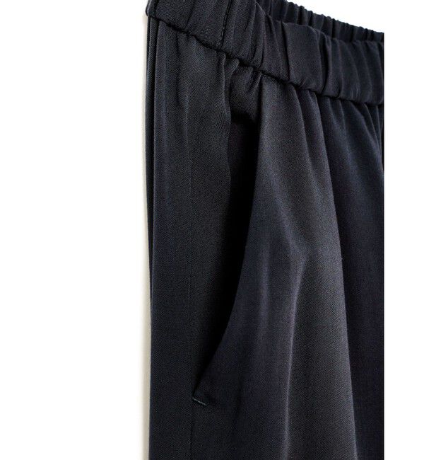 mizuiro ind「mizuiro ind  タックイージーパンツ」|スラックス|