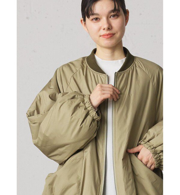 MidiUmi「MidiUmi 中綿ブルゾン」|テーラードジャケット|
