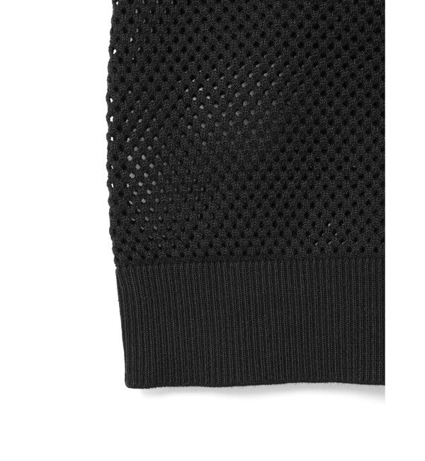 mizuiro ind「mizuiro ind シアーパターンVネックカーディガン」|カーディガン|