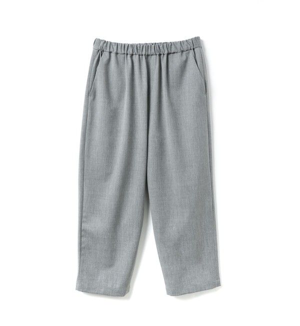 mizuiro ind「mizuiro ind T/Wタックイージーパンツ」|チノ|グレー
