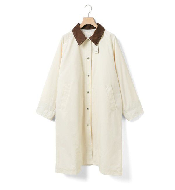 MidiUmi「MidiUmi パッドハンティングロングコート」|その他|アイボリー