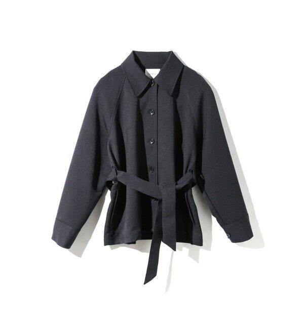 MIDIUMISOLID「MIDIUMISOLID for Ladies ステンカラーシャツジャケット」|シャツ・ブラウス|