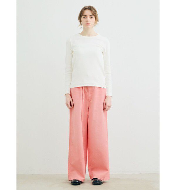 MARMARMAR「MARMARMAR ロングスリーブリブTシャツ」|Tシャツ・カットソー|オフホワイト