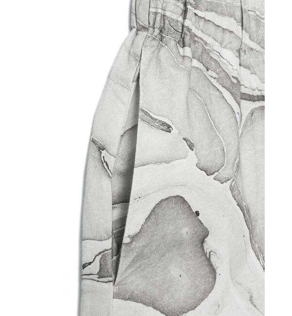 mizuiro ind「mizuiro ind マーブルプリントキュロットパンツ」|その他|