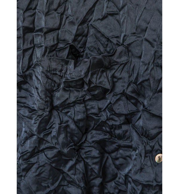 mizuiro ind「mizuiro ind ワッシャーノースリーブシャツ」|シャツ・ブラウス|