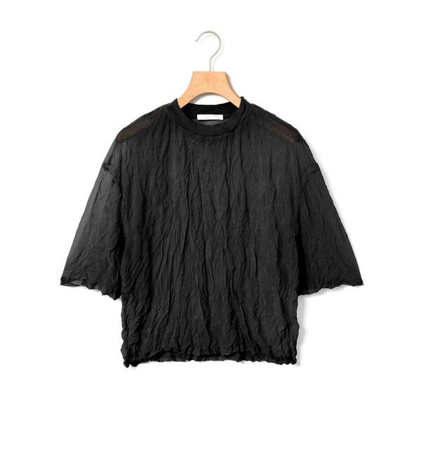 MARMARMAR「MARMARMAR ワッシャープロセスTシャツ」|Tシャツ・カットソー|ブラック