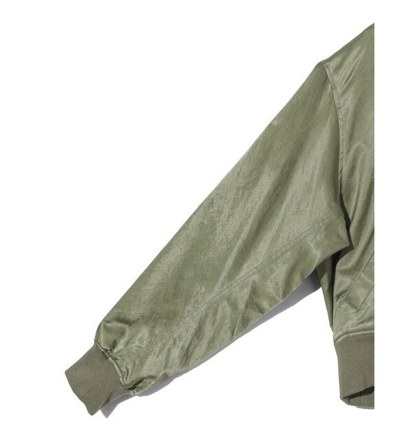 MIDIUMISOLID「MIDIUMISOLID Men&rsquo;s ブリーチサテンMA-1」|テーラードジャケット|