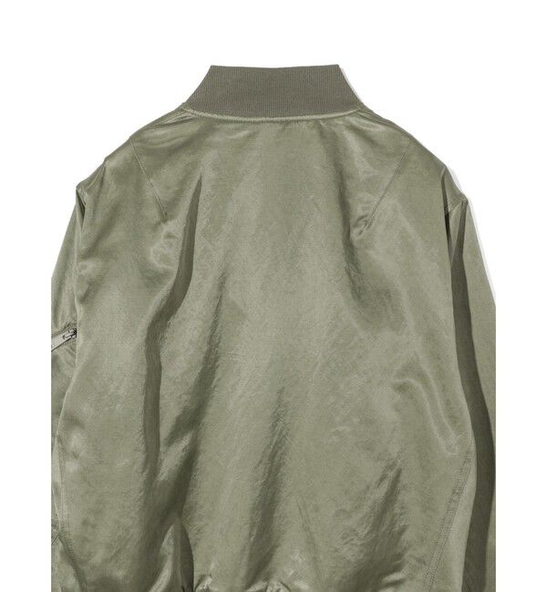 MIDIUMISOLID「MIDIUMISOLID Men&rsquo;s ブリーチサテンMA-1」|テーラードジャケット|