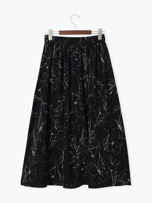 Te chichi TERRASSE「【選べる着丈】無地/柄アソートギャザースカート」|スカート|