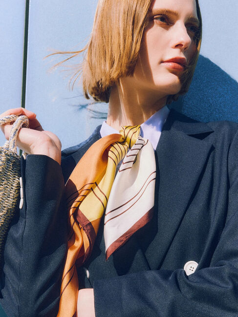 Te chichi「幾何柄シルクスカーフ」|その他|