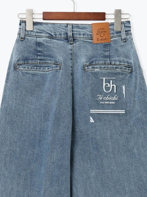 Te chichi「ワイドデニムパンツ」|その他|