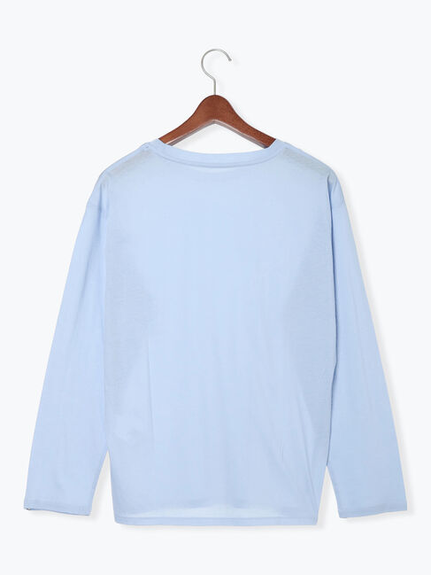 Te chichi「シルケット天竺クルーネックロンT《2026 spring catalog item》」|Tシャツ・カットソー|