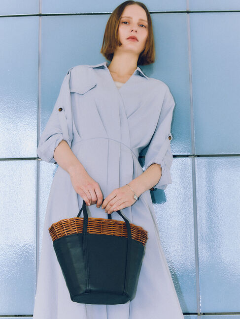 Te chichi「トレンチカシュクールワンピース《2026 spring catalog item》」|ワンピース|