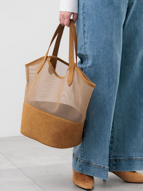 Te chichi「メッシュコンビトートバッグ」|その他|