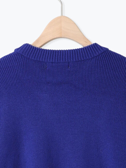 Samansa Mos2「◎レタリング配色ニット」|ニット・セーター|