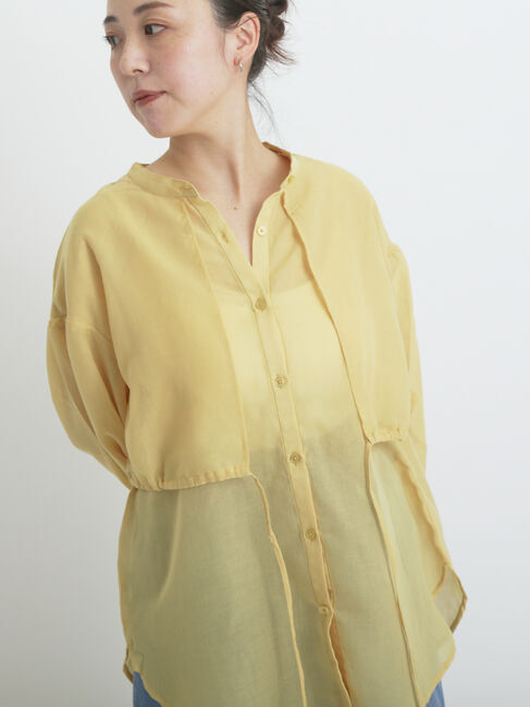 sm2rhythm「ボイルレイヤードブラウス」|シャツ・ブラウス|