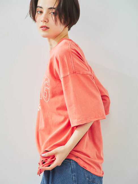 SM2「パウダー加工ロゴアソートプリントTシャツ」|Tシャツ・カットソー|