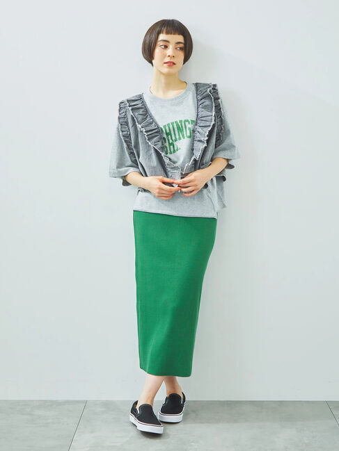 SM2「セルフカットリブスカート」|スカート|