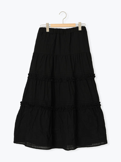 Samansa Mos2「フリルティアードスカート」|スカート|