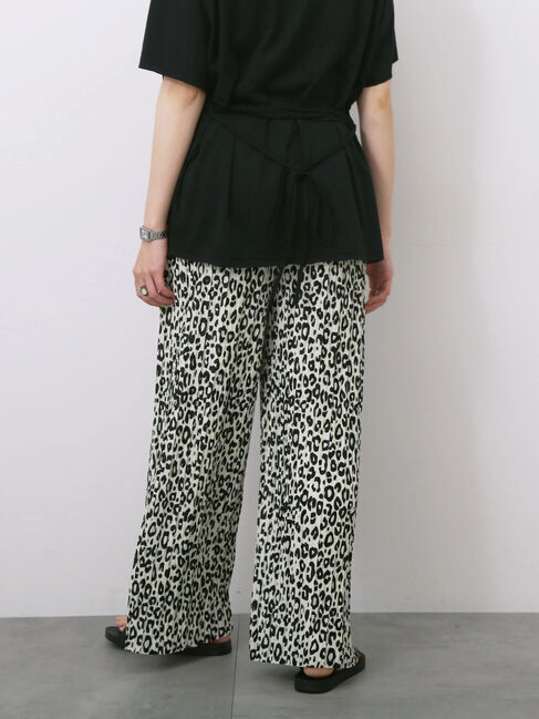 Samansa Mos2 blue「◎柄アソートプリーツパンツ」|その他|