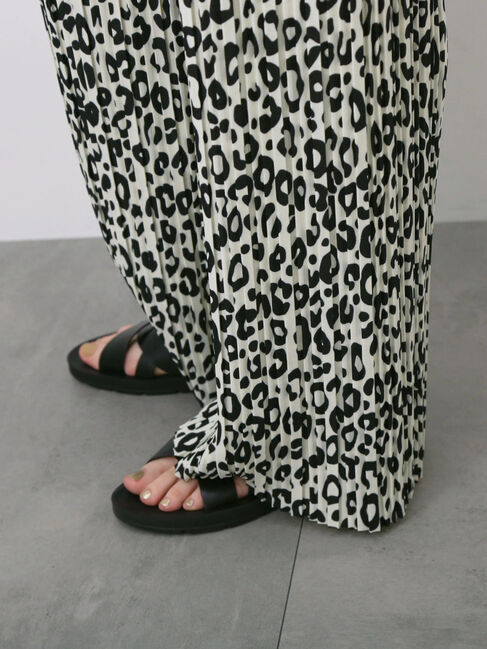 Samansa Mos2 blue「◎柄アソートプリーツパンツ」|その他|