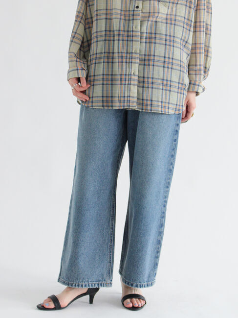 sm2rhythm「デニムタックパンツ」|その他|