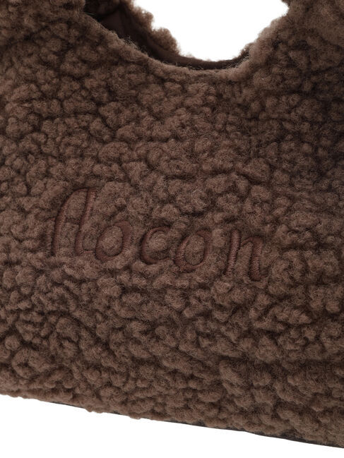 Samansa Mos2「【2WAY】ロゴ刺繍ボアショルダーバッグ」|その他|