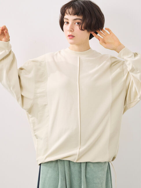 SM2「異素材切替スウェット」|Tシャツ・カットソー|