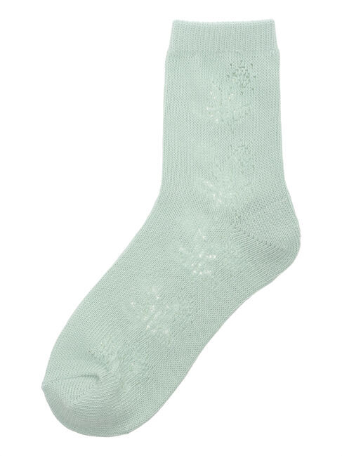 Samansa Mos2「お花透かし編みソックス」|ソックス|
