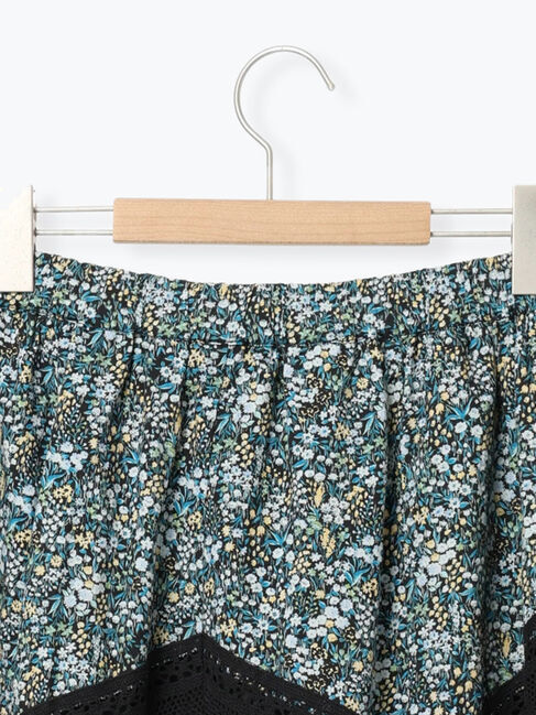 Samansa Mos2「柄アソートティアードレーススカート」|スカート|