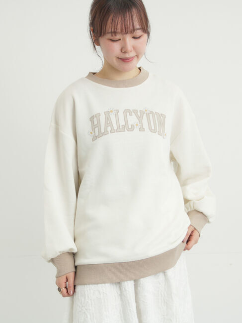 Samansa Mos2「リンガーロゴスウェット」|Tシャツ・カットソー|キナリ