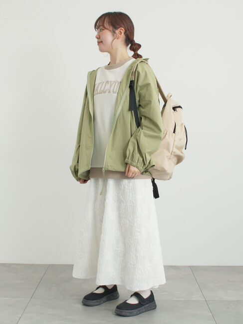 Samansa Mos2「リンガーロゴスウェット」|Tシャツ・カットソー|