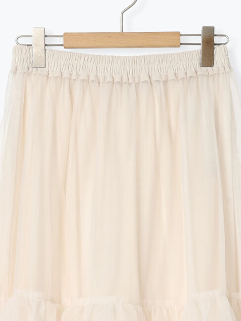 Samansa Mos2「2WAYチュールティアードスカート」|スカート|