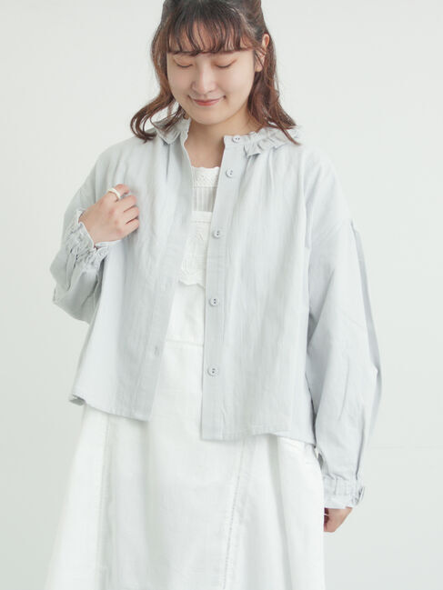 Samansa Mos2「フリル襟ジャケット」|その他|