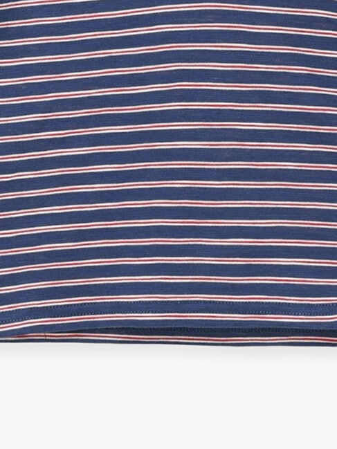 Samansa Mos2 Lagom「マルチボーダーポロシャツ」|Tシャツ・カットソー|