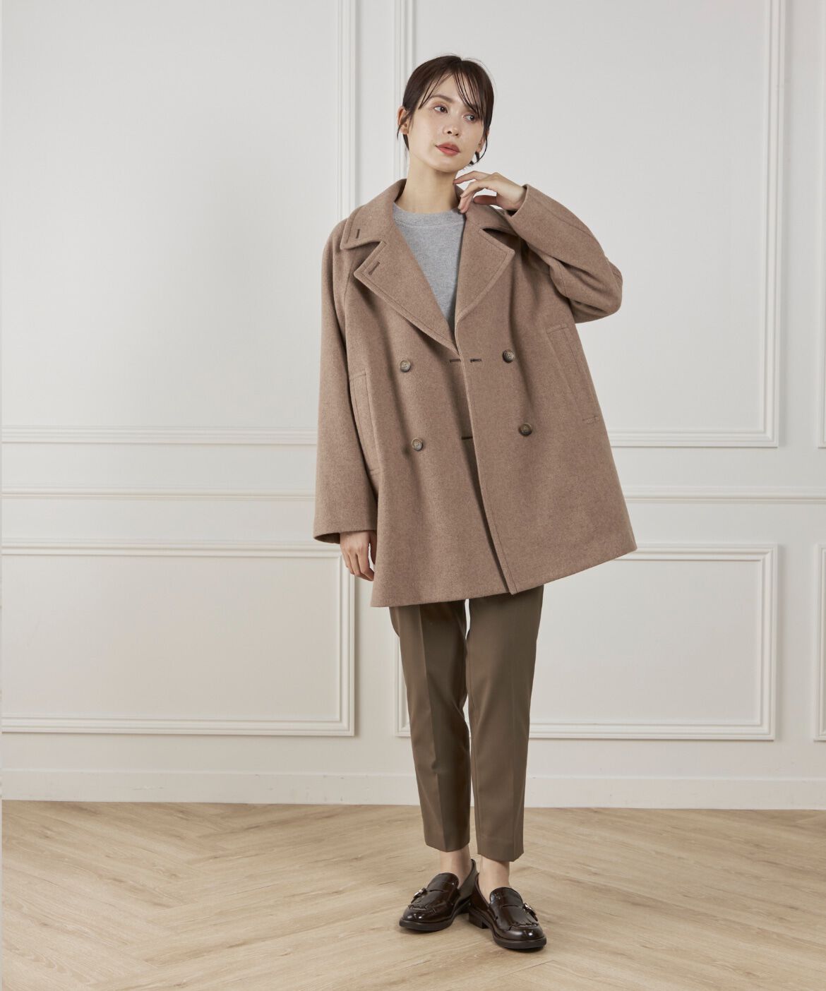 DAY by DAY it&rsquo;s international「スペリオルメルトンPコート」|ピーコート|