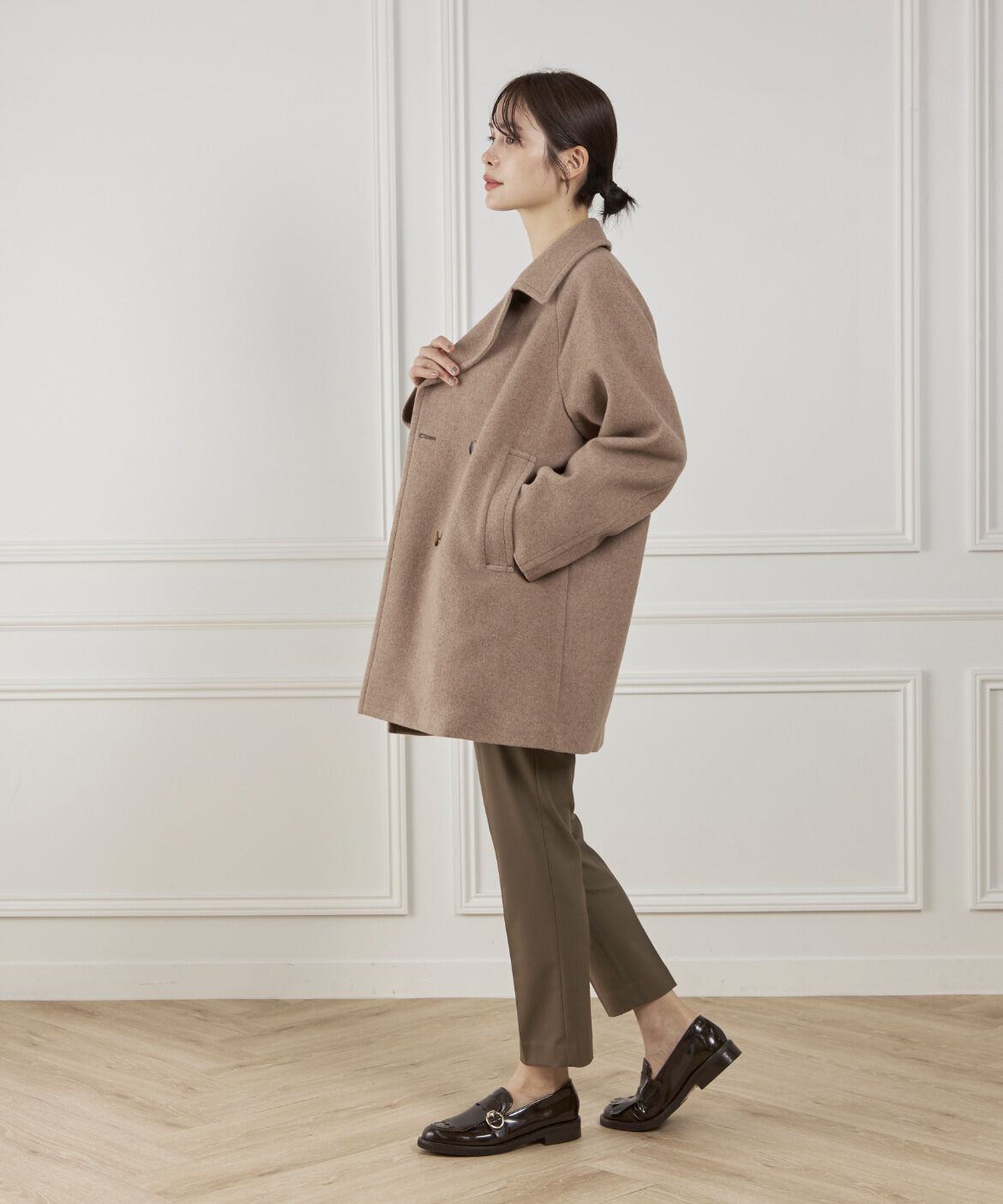 DAY by DAY it&rsquo;s international「スペリオルメルトンPコート」|ピーコート|