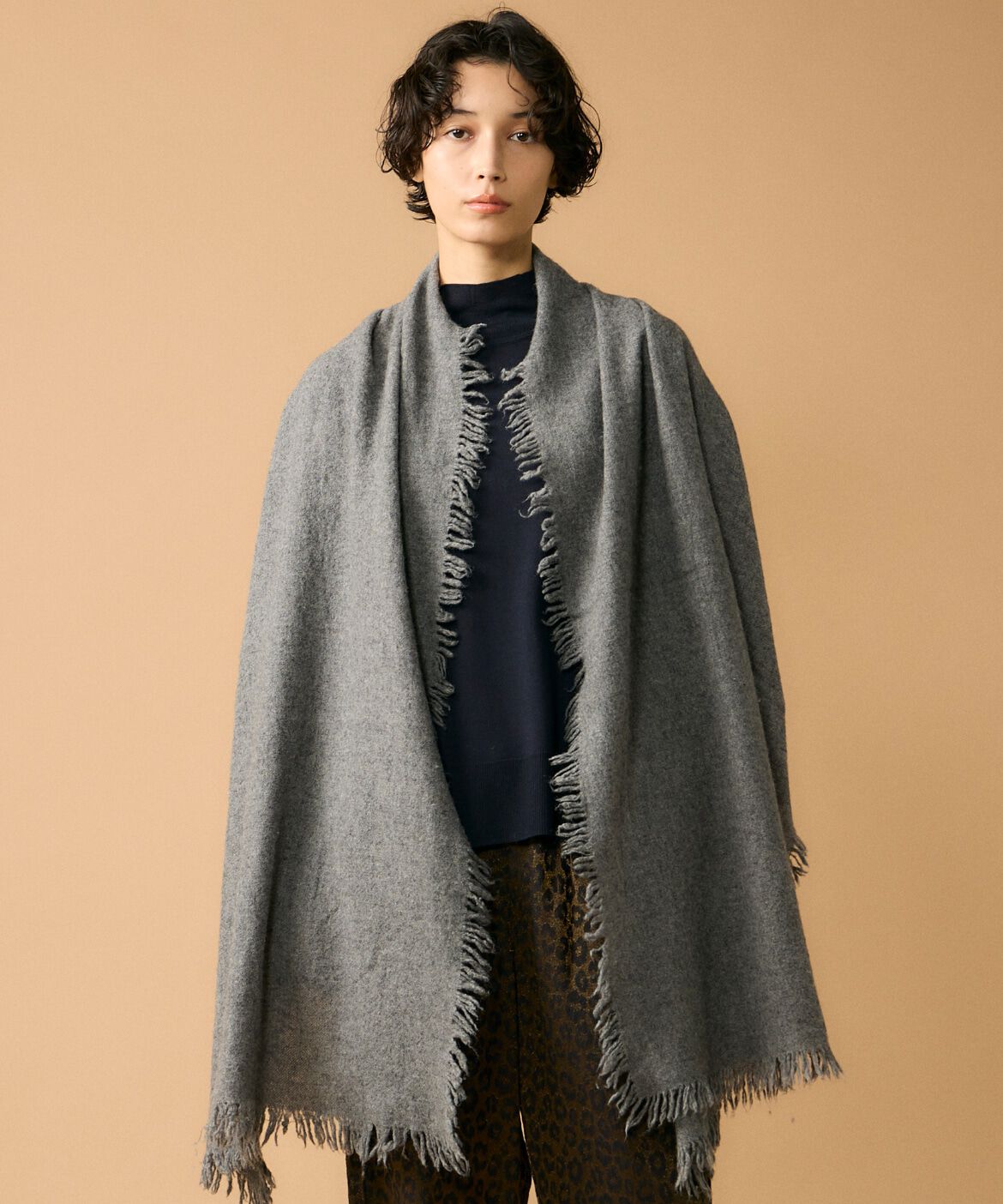 Le Souk「ライトバスケット織 ストール」|ストール|