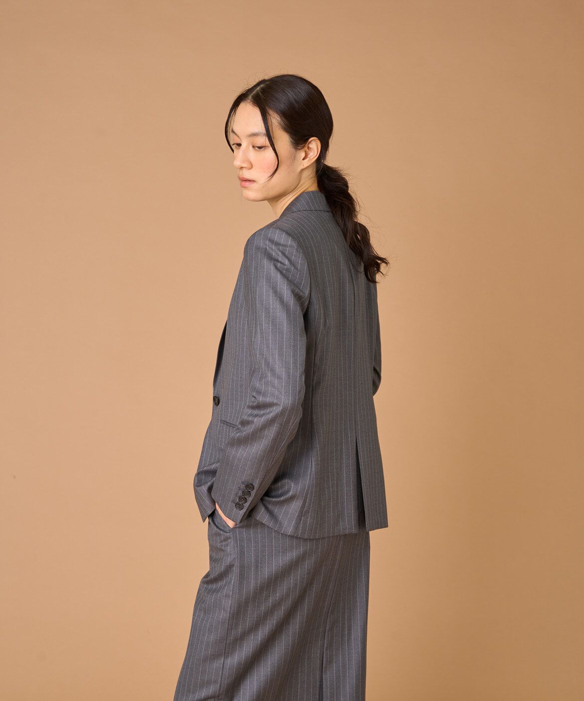 INED「シルクウールテーラードジャケット《Loro Piana》」|テーラードジャケット|