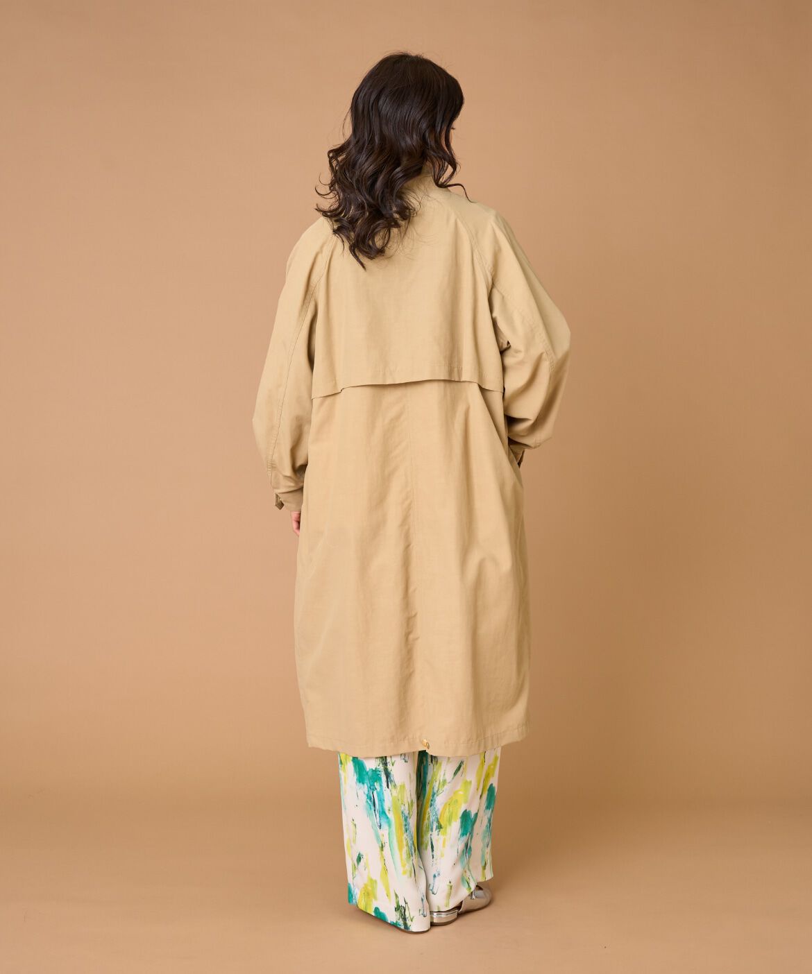 INED「2WAYコート」|ステンカラーコート|