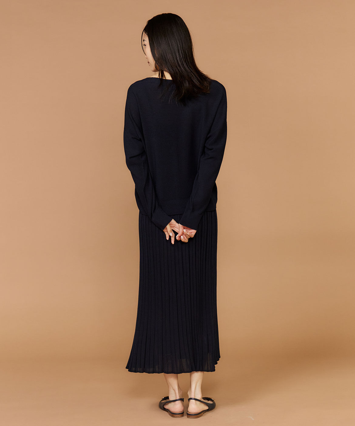 INED「Vネックカーディガン《Cuoo》」|カーディガン|