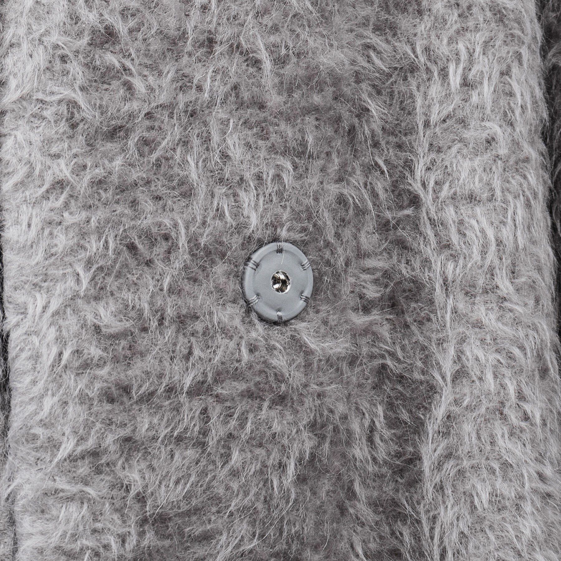 UNTITLED「スーリーアルパカコート」|ステンカラーコート|