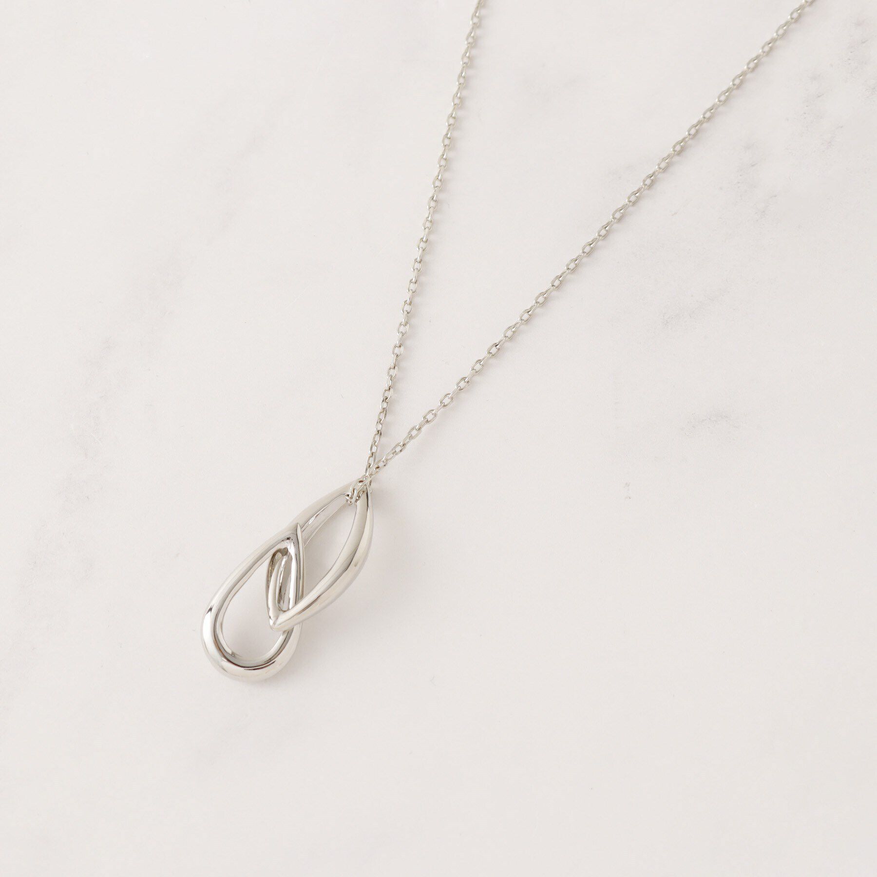 UNTITLED「デュアルトップペンダント」|ネックレス|シルバー(006)